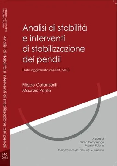 Copertina di Analisi di stabilità e interventi di stabilizzazione dei pendii